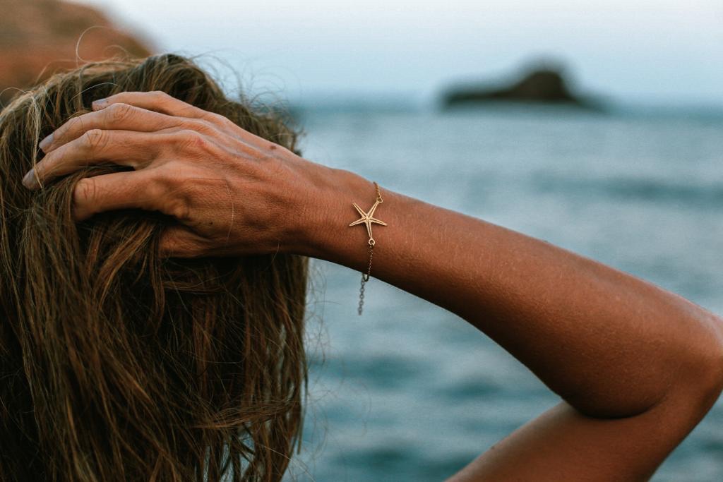 Pulsera Estrella de Mar oro